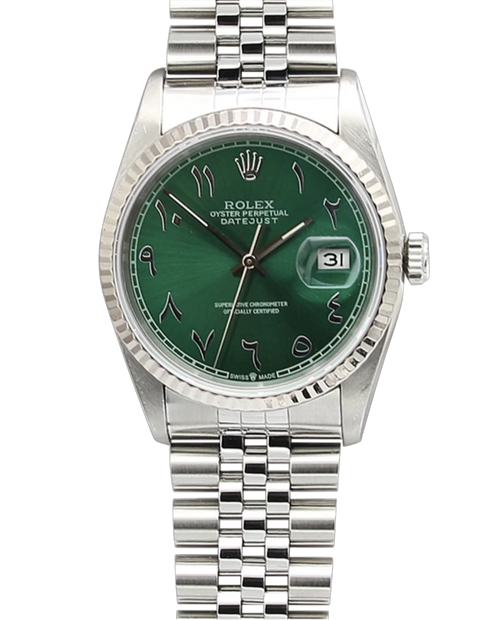 Date-just green dial 2 millions 2000DA