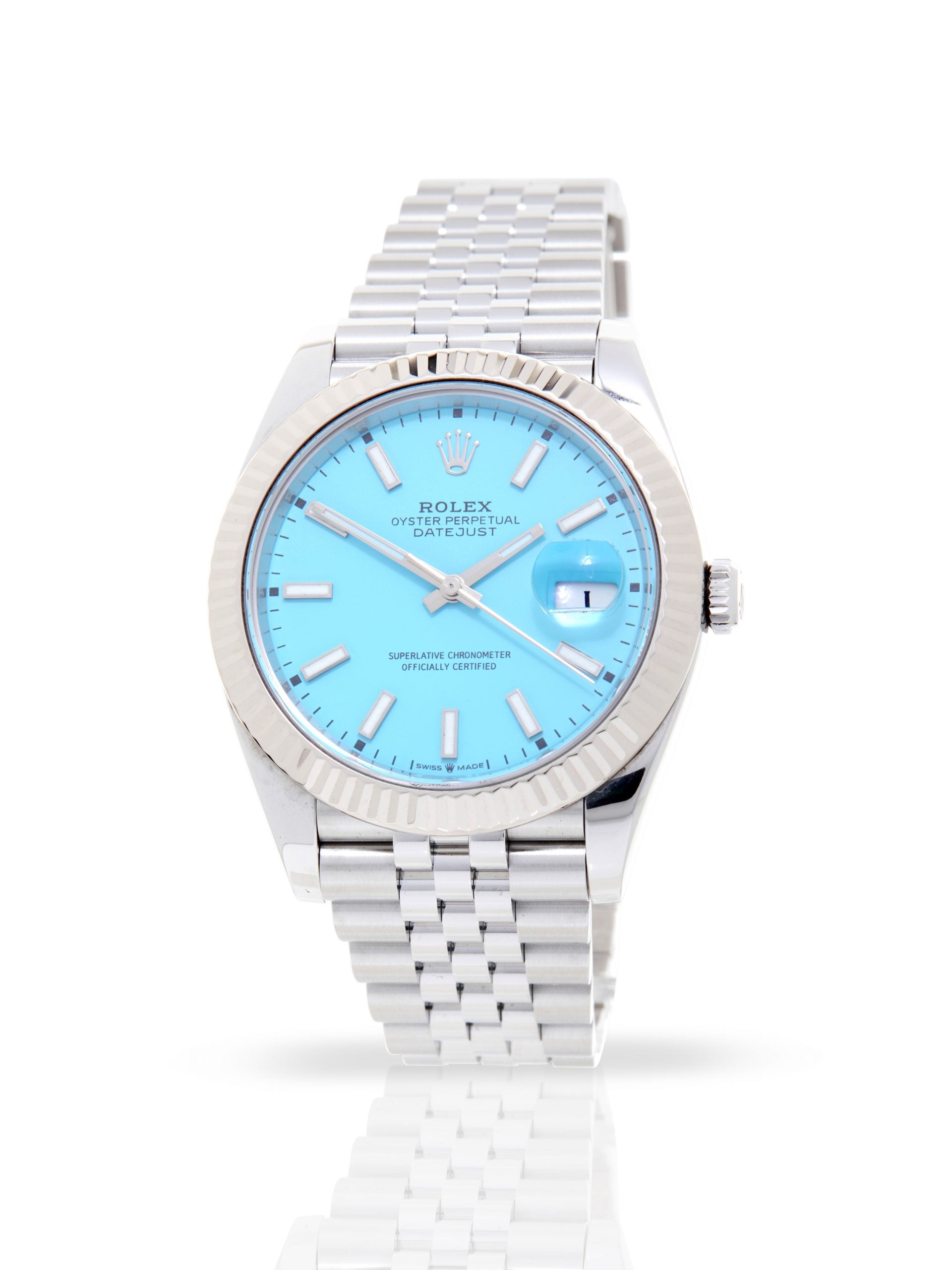 Date-just blue tiffany