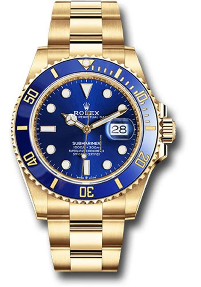 Submariner Gold Blue "kermit"
