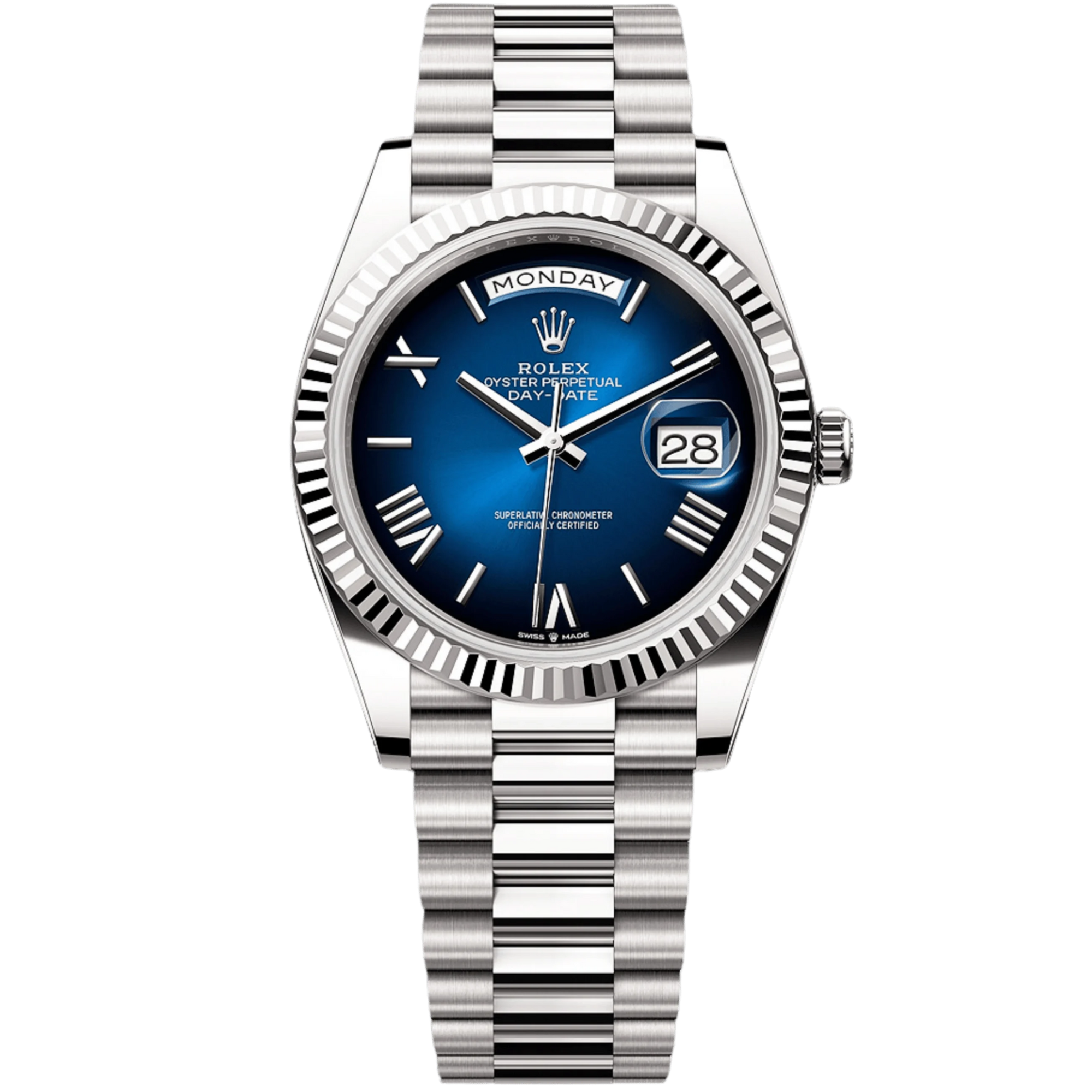 Day-date Blue Ombre