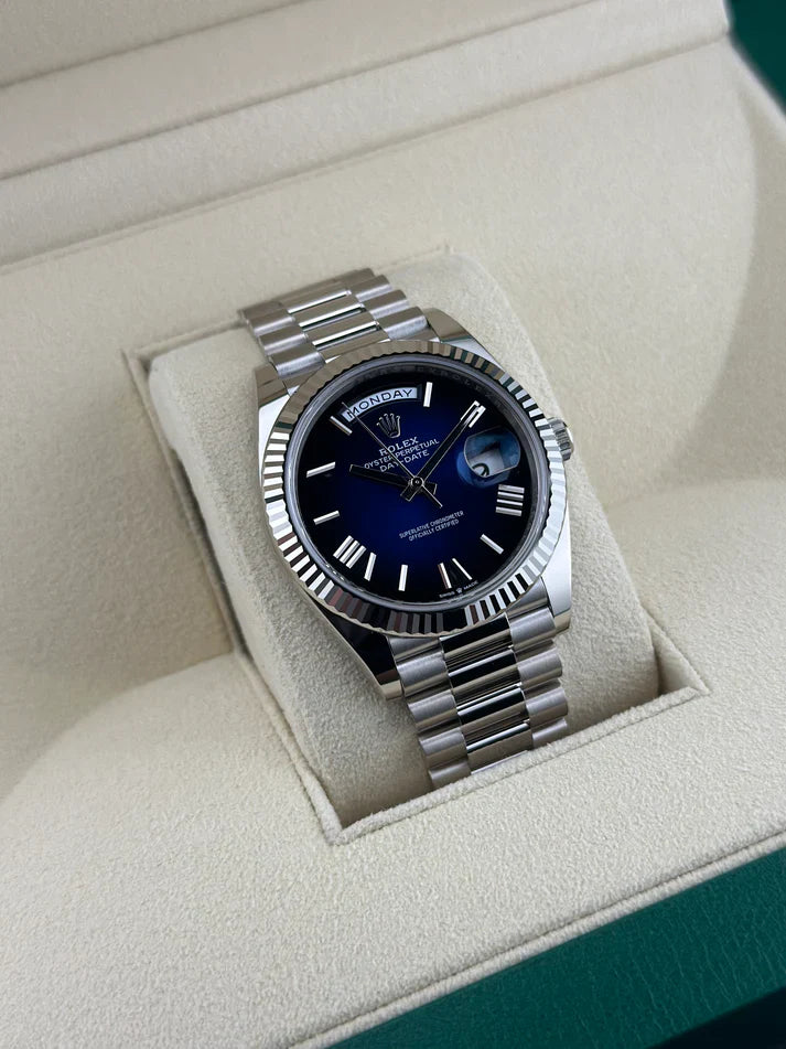Day-date Blue Ombre