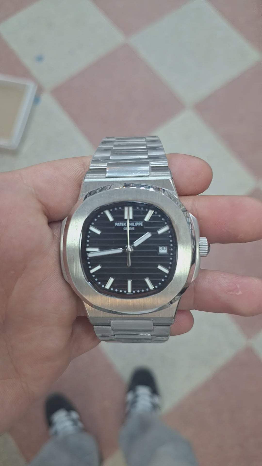 patek philippe nautilus Black